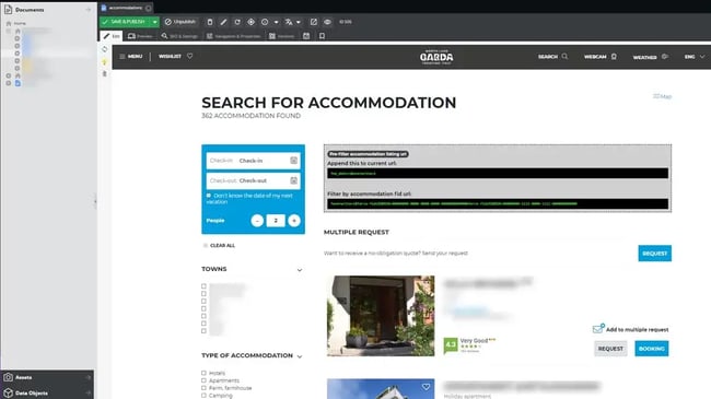 Engaging Visualisation and Enrichment of Complex Tourism Data